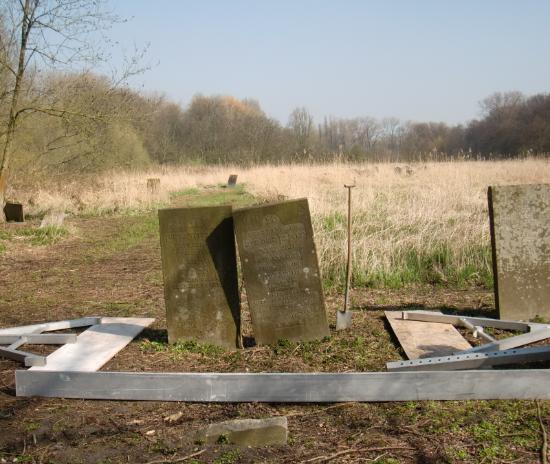 Restauratie graven Ter Borg